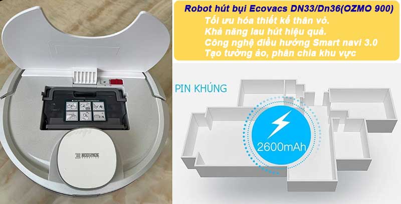 Ecovacs Deeboot DN33/DN36